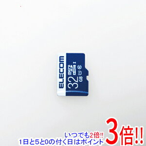 ELECOM microSDHC�������[�J�[�h MF-MS032GU11R 32GB