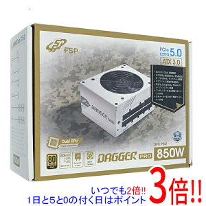 �y1����5.0�̂����A18���̓|�C���g3�{�I�zFSP SFX�d�����j�b�g DAGGER PRO ATX3.0(PCIe5.0) 850W White SDA2-850 Gen5.W �z���C�g