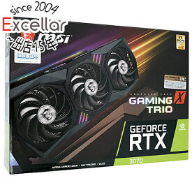 【いつでも2倍！5．0のつく日は3倍！1日も18日も3倍！】【中古】MSI製グラボ GeForce RTX 3070 GAMING X TRIO PCIExp 8GB 元箱あり