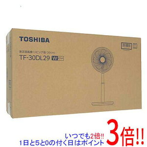 �y�����ۏؑΉ�!!�zTOSHIBA DC���r���O��@ TF-30DL29(W) �z���C�g