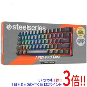 �y1����5.0�̂����A18���̓|�C���g3�{�I�zSteelSeries �Q�[�~���O�L�[�{�[�h Apex Pro Mini Gen 3 US