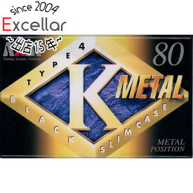 【いつでも2倍！5．0のつく日は3倍！1日も18日も3倍！】AXIA カセットテープ メタルポジション K METAL KMC 80 80分