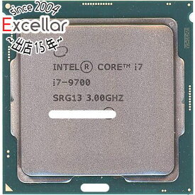 【いつでも2倍！5．0のつく日は3倍！1日も18日も3倍！】【中古】Core i7 9700 3.0GHz LGA1151 65W SRG13