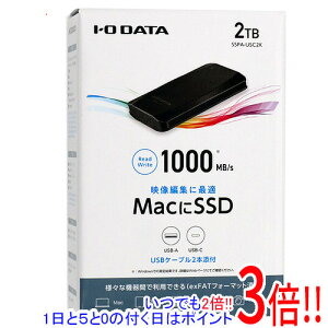 �y�����ۏؑΉ�!!�zI-O DATA �|�[�^�u��SSD 2TB SSPA-USC2K