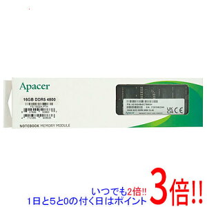 �y1����5.0�̂����A18���̓|�C���g3�{�I�zApacer FS.16G2A.PTH SODIMM DDR5 PC5-38400 16GB