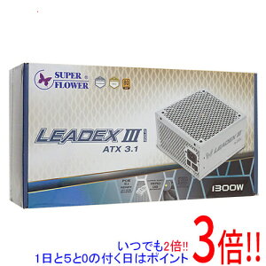 �y1����5.0�̂����A18���̓|�C���g3�{�I�zSUPER FLOWER�� PC�d�� LEADEX III GOLD 1300W ATX 3.1 SF-1300F14GE WT �z���C�g