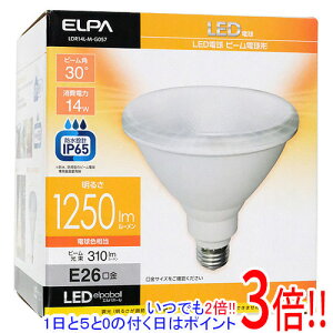 ELPA LED�d�� �G���p�{�[�� LDR14L-M-G057 �d���F