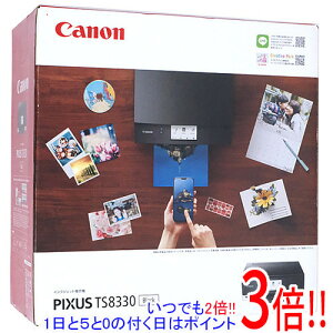 �y�����ۏؑΉ�!!�z�y�V�i�󂠂�(�������E��Ԃ�)�z Canon�� �C���N�W�F�b�g�����@ PIXUS TS8330 �u���b�N