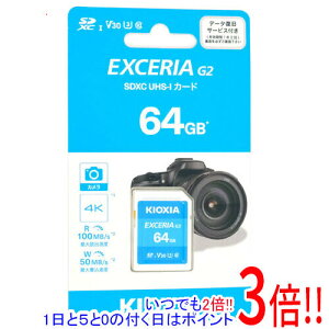 �L�I�N�V�A SDXC�������[�J�[�h EXCERIA G2 KSDU-B064GBK 64GB