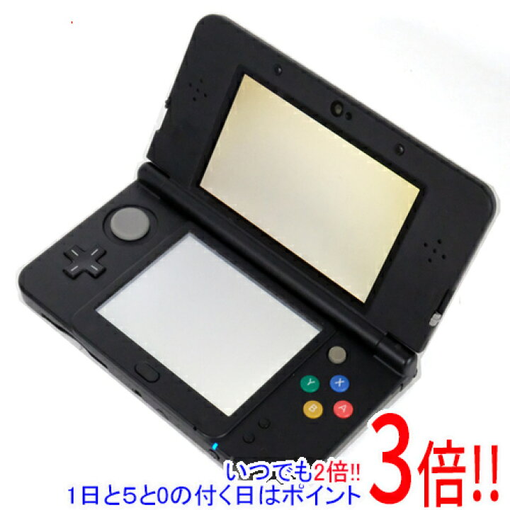 楽天市場】【中古】任天堂 Newニンテンドー3DS ブラック 液晶画面  