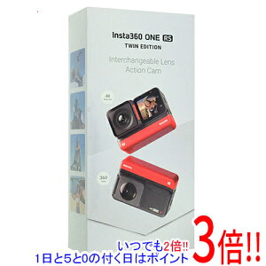 �y1����5.0�̂����A18���̓|�C���g3�{�I�zShenzhen Arashi Vision Insta360 ONE RS �c�C���� CINRSGP/A