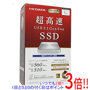 �y�����ۏؑΉ�!!�zI-O DATA USB 3.1 Gen2 Type-C�Ή� �|�[�^�u��SSD SDPX-USC1C