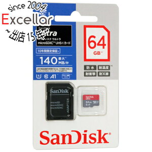 ył2{I5.0̂A183{IzSanDisk microSDXC[J[h 64GB SDSQUAB-064G-JN3MA