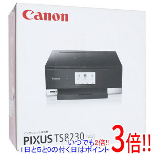 �y�����ۏؑΉ�!!�z�y�V�i�󂠂�(�������E��Ԃ�)�z Canon�� �C���N�W�F�b�g�����@ PIXUS TS8230 �u���b�N