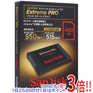 �y1����5.0�̂����A18���̓|�C���g3�{�I�z�y�V�i(�������E��Ԃ�)�z SANDISK 2.5�C���`SATA SSD 480GB SDSSDXPS-480G-J25