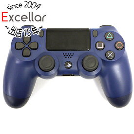 【いつでも2倍！5．0のつく日は3倍！1日も18日も3倍！】【中古】SONY ワイヤレスコントローラー DUALSHOCK4 ミッドナイト・ブルー CUH-ZCT2J22 本体のみ