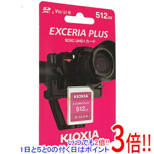 y15.0̂A18̓|Cg3{IzLINVA SDXC[J[h EXCERIA PLUS KSDH-A512G 512GB