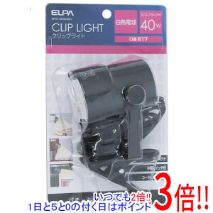 �y1����5.0�̂����A18���̓|�C���g3�{�I�zELPA �~�j���t�����v40W�t�N���b�v���C�g SPOT-CR40(BK) �u���b�N