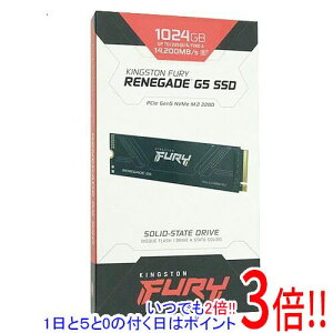 �y1����5.0�̂����A18���̓|�C���g3�{�I�zKingston SSD FURY Renegade G5 SFYR2S/1T0 1TB