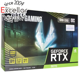 【いつでも2倍！5．0のつく日は3倍！1日も18日も3倍！】【中古】ZOTAC製グラボ GAMING GeForce RTX 3070 Twin Edge OC ZT-A30700H-10P PCIExp 8GB 元箱あり