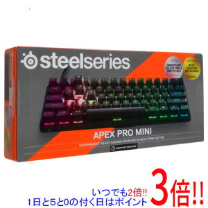 �y1����5.0�̂����A18���̓|�C���g3�{�I�zSteelSeries �Q�[�~���O�L�[�{�[�h Apex Pro Mini JP