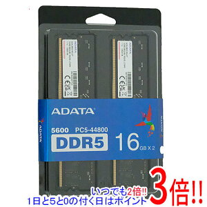 ADATA �f�X�N�g�b�v�p AD5U560016G-DT DDR5 PC5-44800 16GB 2���g