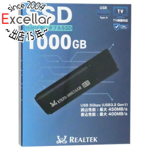 ył2{I5.0̂A183{IzRealtek XeBbN^ USBڑ OtSSD RTKPD-1000U3A/GR 1TB