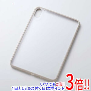 �y1����5.0�̂����A18���̓|�C���g3�{�I�zELECOM iPad mini(A17 Pro) �N���A�P�[�X �n�C�u���b�h �w�ʃN���A TB-A25STSLOGB �O���[�W��