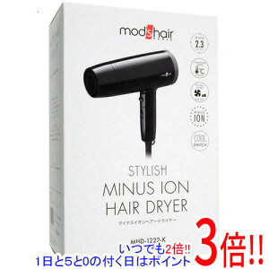 �y1����5.0�̂����A18���̓|�C���g3�{�I�z���b�Y�E�w�A �}�C�i�X�C�I���h���C���[ MHD-1222-K �u���b�N