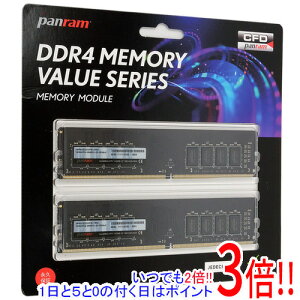 �y1����5.0�̂����A18���̓|�C���g3�{�I�z�y�V�i�󂠂�(�������E��Ԃ�)�z CFD Panram �f�X�N�g�b�v�p W4U3200PS-16G DDR4 PC4-3200 PC4-25600 16GB 2���g