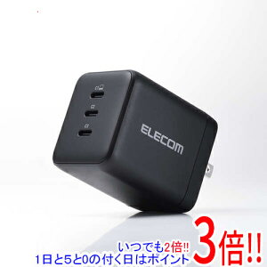 【1日と5.0のつく日、18日はポイント3倍!】ELECOM USB Power Delivery 100W AC充電器 MPA-AC113100BK ブラック