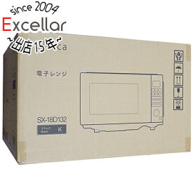 【いつでも2倍！5．0のつく日は3倍！1日も18日も3倍！】【新品訳あり(箱きず・やぶれ)】 siroca ミラーガラス電子レンジ SX-18D132(K) ブラック