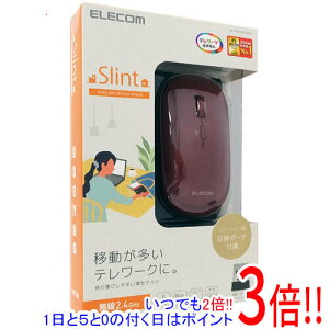�y1����5.0�̂����A18���̓|�C���g3�{�I�z�y�V�i�󂠂�(�������E��Ԃ�)�z ELECOM 2.4GHz�����}�E�X M-TM10DBRD ���b�h