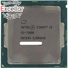 【いつでも2倍！5．0のつく日は3倍！1日も18日も3倍！】【中古】Core i5 7600 3.5GHz 6M LGA1151 65W SR334