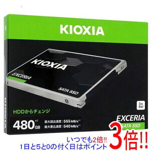 �y1����5.0�̂����A18���̓|�C���g3�{�I�z�L�I�N�V�A EXCERIA SATA SSD-CK480S/N �u���b�N