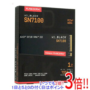 Sandisk WD_Black SN7100 NVMe SSD WDS100T4X0E-EC 1TB