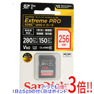 y15.0̂A18̓|Cg3{IzSanDisk SDXC[J[h SDSDXEP-256G-JNJIP