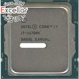 【いつでも2倍！5．0のつく日は3倍！1日も18日も3倍！】【中古】Core i7 11700K 3.6GHz LGA1200 125W SRKNL