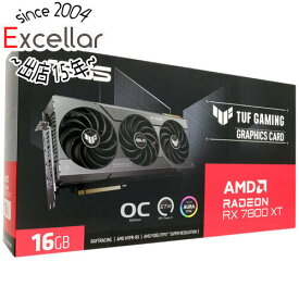 【いつでも2倍！5．0のつく日は3倍！1日も18日も3倍！】ASUS製グラボ TUF-RX7800XT-O16G-GAMING PCIExp 16GB