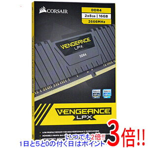 �y1����5.0�̂����A18���̓|�C���g3�{�I�zCorsair CMK16GX4M2A2666C16 DDR4 PC4-21300 8GB 2��