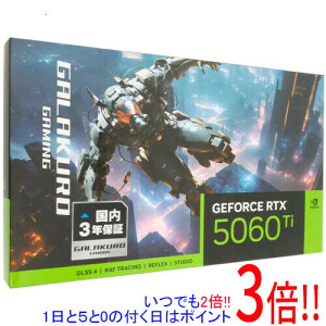 y15.0̂A18̓|Cg3{IzluO{ GALAKURO GAMING GG-RTX5060Ti-E16GB/OC/DF PCIExp 16GB