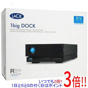 �y1����5.0�̂����A18���̓|�C���g3�{�I�z�y�V�i�󂠂�(�������E��Ԃ�)�z LaCie LaCie 1big Dock STHS8000800 8TB