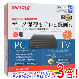 yۏؑΉ!!zBUFFALOOtHD HD-EDS4U3-BD 4TB ubN