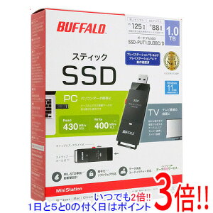 �y�����ۏؑΉ�!!�zBUFFALO �O�t��SSD SSD-PUT1.0U3BC/D �u���b�N
