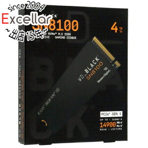 ył2{I5.0̂A183{IzWestern Digital SSD WD_Black SN8100 NVMe SSD WDS400T1X0M 4TB