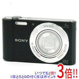 【1日と5.0のつく日、18日はポイント3倍！】【中古】SONY製 Cyber-shot DSC-W810 ブラック 2010万画素
