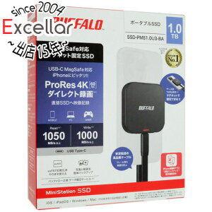 yۏؑΉ!!zBUFFALO MagSafe}OlbgΉ|[^uSSD SSD-PMS1.0U3-BA 1TB ubN