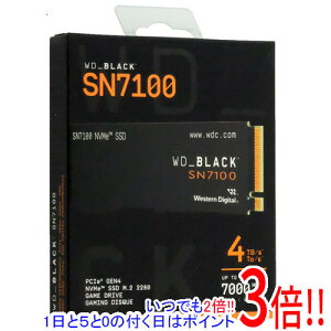 y15.0̂A18̓|Cg3{IzWestern Digital WD Black SN7100 NVMe SSD WDS400T4X0E 4TB