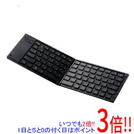 【1日と5.0のつく日、18日はポイント3倍！】ELECOM ワイヤレスBluetoothキーボード TK-FLP01BK
