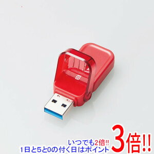 ELECOM �t���b�v�L���b�v��USB������ MF-FCU3064GRD 64GB ���b�h